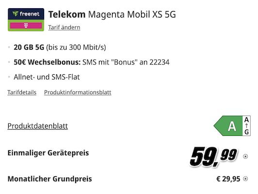 📱 Google Pixel 9 Pro für 59,99€ + Telekom 5G Allnet 20GB 29,95€ mtl. + 50€ Bonus