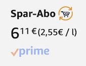 6er Pack Finish Glanz  und Klarspüler, 400 ml ab 6€ (statt 9€)