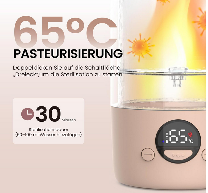 Femometer Family mobiler USB Flaschenwärmer mit 500ml für 47,69€ (statt 69€)