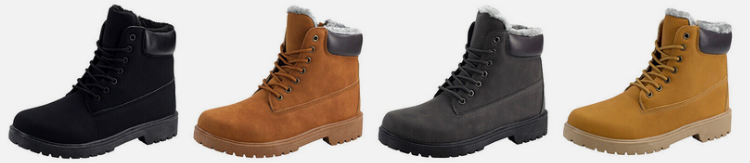 🥾 Dvina Comfort gefütterte Herren Winter Stiefel für 17,99€ (statt 37€)