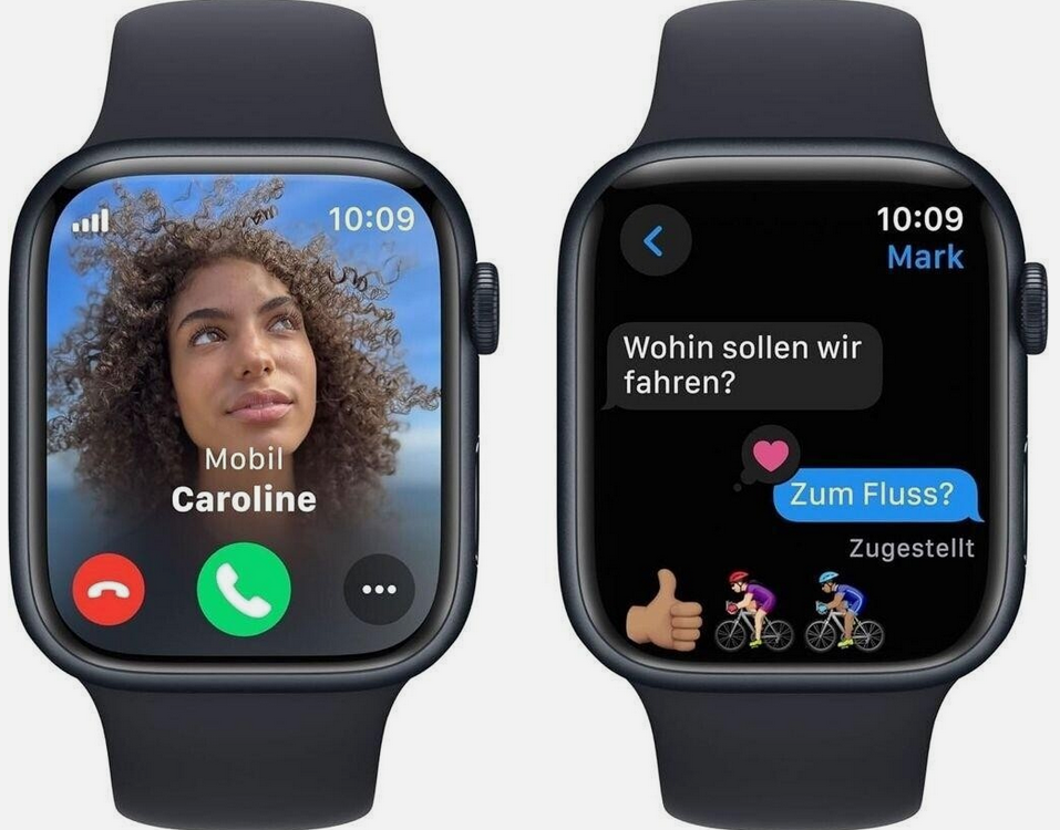 ⌚ Apple Watch Serie 9 GPS Midnight 45mm für 299,99€ (statt 339€)