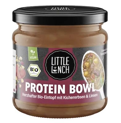 🍲 6er Pack Little Lunch Bio Protein Bowl, je 350g ab 14,13€ (statt 20€)