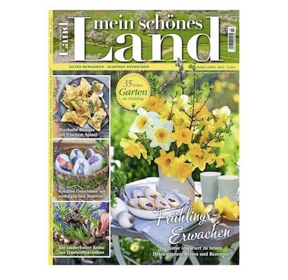 🪴 6 Ausgaben „mein schönes Land“ für 20,80€ + Prämie: 15€ Scheck oder Amazon