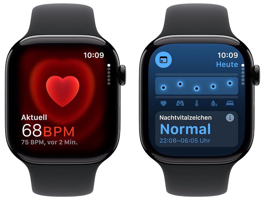 ⌚ Apple Watch 10 Alu 46mm 4G Smartwatch Black refurb. für 369€ (statt neu 519€)