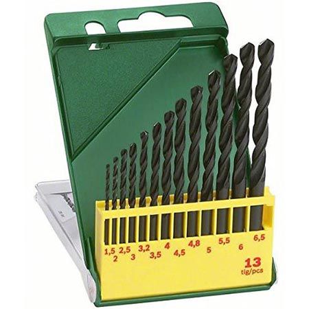 🪛 Bosch Accessories HSS R Metallbohrer Set 13tlg., rollgewalzt für 8€ (statt 13€)