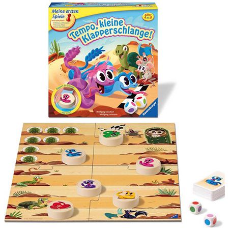 🎲 Ravensburger 20950   Tempo, kleine Klapperschlange! für 8,44€ (statt 17€)