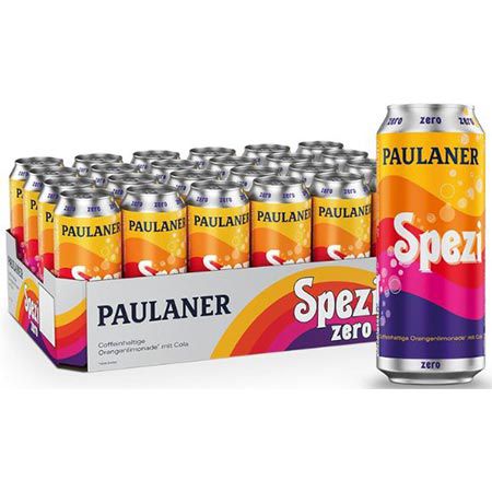 🥤 24er Tray Paulaner Spezi Zero, 0,5L Dose ab 21,84€ (statt 28€) – Nur 0,91€ pro Dose