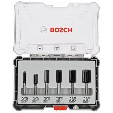 🧰 Bosch Professional Nutfräser Set, 8mm, 6 tlg. für 23,99€ (statt 30€)