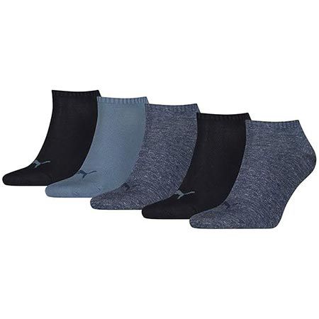 🧦 5er Pack Puma Unisex Sneaker Socken Mix Pack für 12€ (statt 17€)