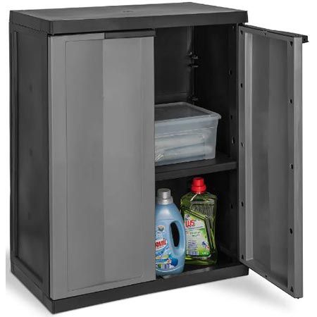 Livarno home Kunststoffschrank mit Ablagen, 65 x 85 x 37cm für 35,94€ (statt 46€)