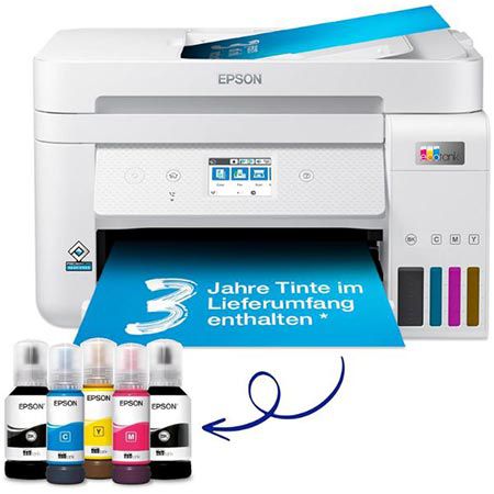 🖨️ Epson EcoTank ET-4856 A4-Multifunktions Tintentankdrucker für 309,70€ (statt 369€)