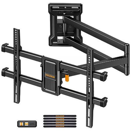 Perlegear Langarm TV Wandhalterung bis 65 Zoll & 60Kg für 27,99€ (statt 70€)
