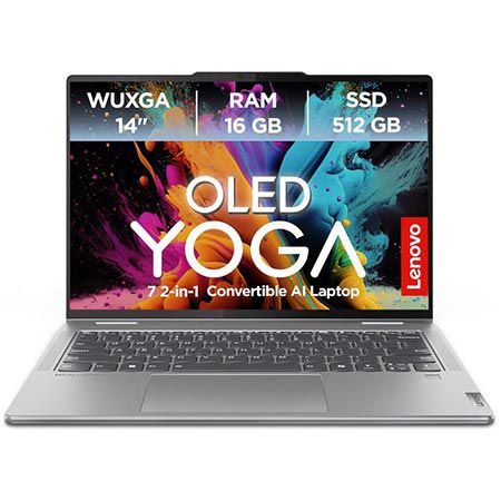 💻 Lenovo Yoga 7 Convertible Laptop mit 14″ WUXGA OLED für 799,99€ (statt 980€)