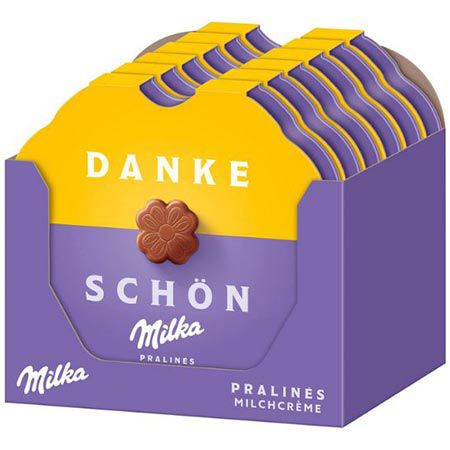 🍫 12er Pack Milka Kleines Dankeschön Pralinen, je 44g ab 13,49€ (statt 23€)