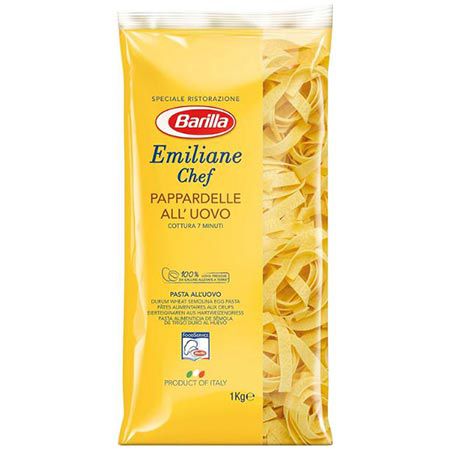 🤌🏻 6 x 1Kg Barilla Emiliane Chef Pappardelle all Uovo ab 17,37€ (statt 29€)