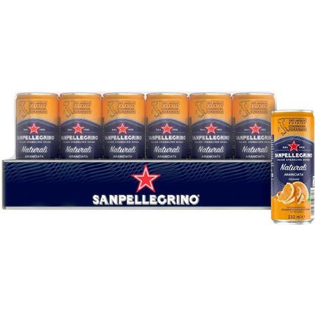 🍊 24er Pack San Pellegrino Naturali Aranciata Orangen-Limonade ab 19,87€ (statt 28€)
