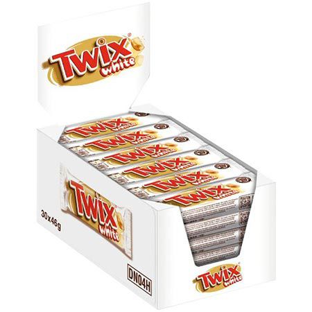 🍫 30er Pack TWIX Doppelriegel White ab 16,63€ (statt 21€)