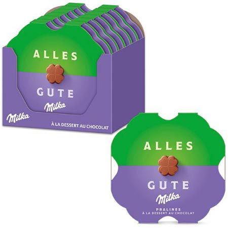 🍫 12er Pack Milka Alles Gute Pralinen mit Kakaocrèmefüllung ab 13,49€ (statt 23€)