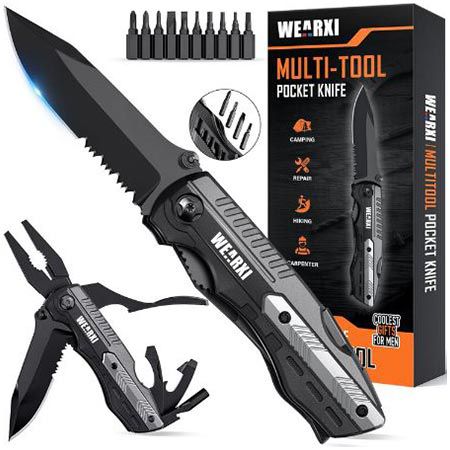 🛠️ WEARXI Multitool mit 13 Funktionen für 9,99€ (statt 20€)