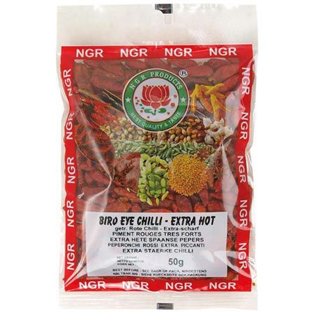 🌶️ 6er Pack Ngr Bird Eye Chilischoten, extra scharf für 11,10€ (statt 14€)