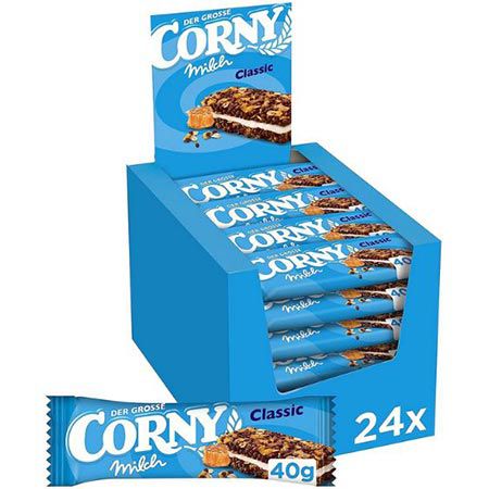 🍫 24er Pack Corny Milch Classic Müsliriegel ab 12,53€ (statt 17€)