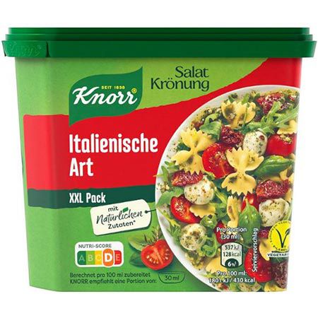 🥗 Knorr Salatkrönung Italienische Art XXL ab 3,32€ (statt 4,39€)