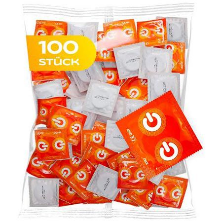 100er Pack ON Kondome mit Bananenduft, 54mm Breite ab 17,95€ (statt 27€)