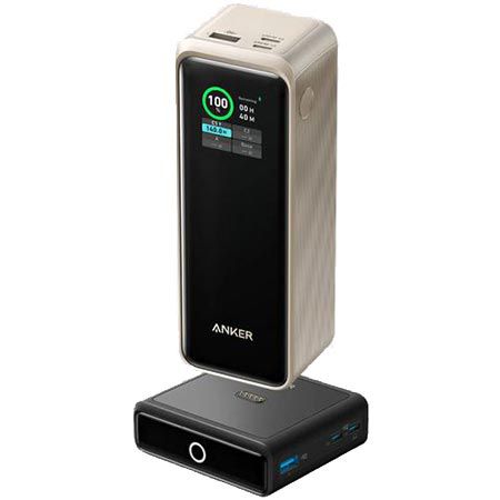 🔋 Anker Prime 27.650mAh Powerbank (250W) + 100W Ladestation für 159,99€ (statt 184€)