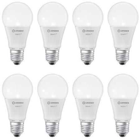 💡 8er Pack Ledvance Smart+ LED Lampe, E27, 2.700K für 19,99€ (statt 36€)