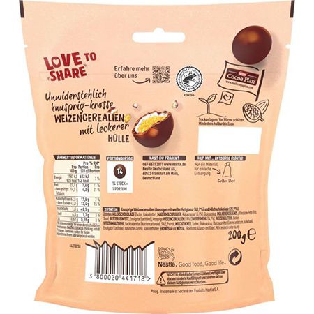 🍫 Nestle Choco Crossies Crunchy Balls Vollmilch ab 2,66€ (statt 4€)