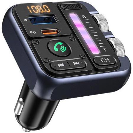 ZeaLife KFZ Adapter mit FM Transmitter & Bluetooth + 42W PD für 9,59€ (statt 16€)
