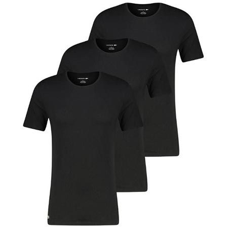 👕 3er Pack Lacoste T Shirts in Schwarz oder Weiß für je 33,64€ (statt 44€)