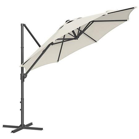 ☀️ SONGMICS Ampelschirm (300cm) mit Kurbel für 69,99€ (statt 120€)