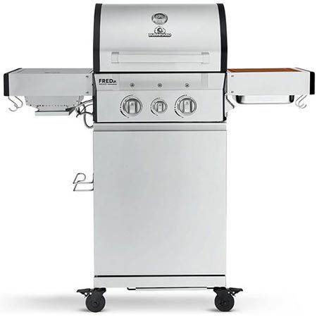 🥩 Burnhard FRED Jr. Deluxe Series 3 Gasgrill + 900°C Brenner für 551,65€ (statt 649€)