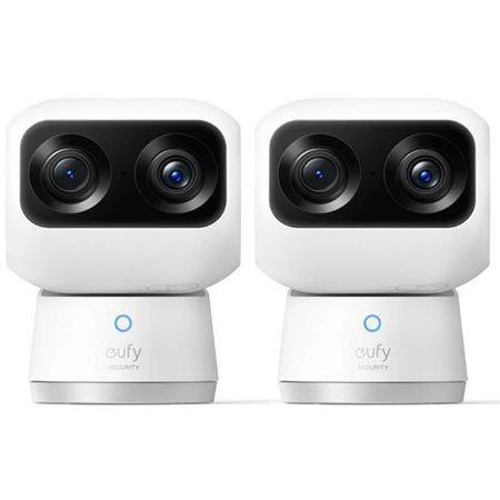 📹 2er Set eufy Indoor Cam S350 mit 4K UHD & 360° für 163,95€ (statt 184€)