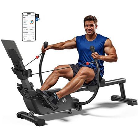 🚣🏻‍♂️ Merach MR-R26B1 Rudergerät mit Doppelpaddel für 349,99€ (statt 700€)