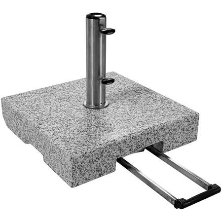 ⛱️ Doppler SL-AZ Trolley Granitsockel mit Rollen, 72kg für 110,99€ (statt 180€)