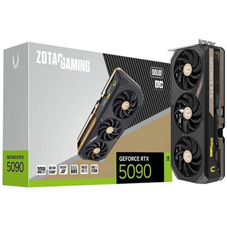 🖥️ Zotac Gaming GeForce RTX 5090 Solid OC Grafikkarte für 2.554,99€ (statt 2.700€)