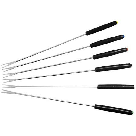 🫕 6er Pack Fackelmann Fonduegabeln aus Edelstahl für 7,49€ (statt 10€)
