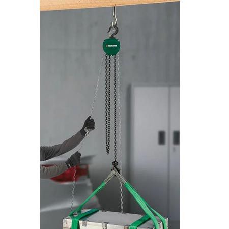 ⛓️ Parkside PKZ 1000 B1 Kettenzug mit integriertem Bremssystem für 38,94€ (statt 50€)