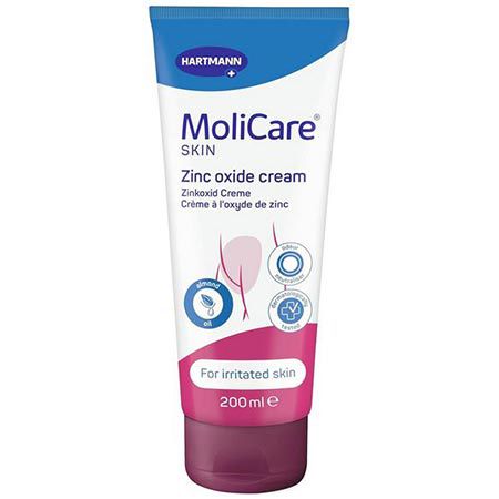 🧴 MoliCare Skin Zinkoxid Creme, 200ml ab 5,03€ (statt 8€)