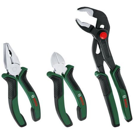🛠️ 3er Set Bosch Zangen mit Softgrip für 26,99€ (statt 34€)