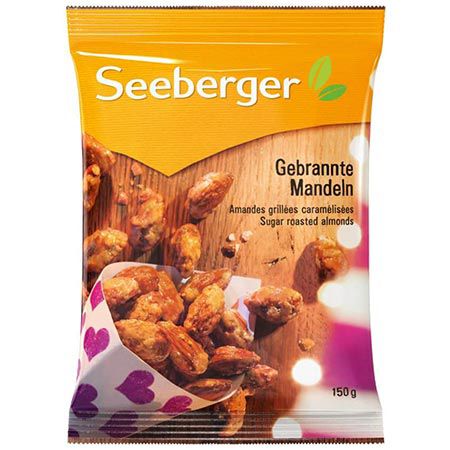 🌰 5er Pack Seeberger Gebrannte Mandeln, je 150g ab 15,58€ (statt 24€)