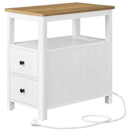 🛋️ Vasagle Beistelltisch mit Steckdosenleiste für 45,99€ (statt 68€)