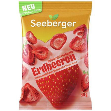 🍓 Seeberger Gefriergetrocknete Erdbeeren, 15g ab 1,70€ (statt 2,29€)