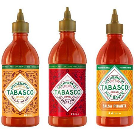 🌶️ Tabasco Multipack mit Sriracha, Buffalo Sauce & Salsa Picante für 15,29€ (statt 18€)