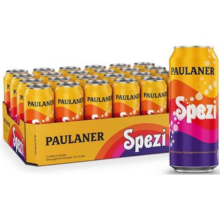 🥤 24er Pack Paulaner Spezi, 0,5L Dosen ab 23,54€ (statt 30€)