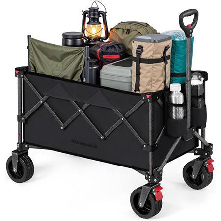 🚸 Songmics Bollerwagen mit 150 L, max. 150kg für 55,99€ (statt 70€)