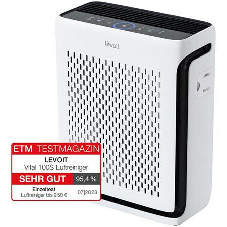 💨 Levoit LAP V102S WEU HEPA Luftreiniger bis 52 m² für 127,99€ (statt 160€)