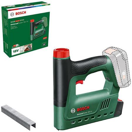 🔨 Bosch UniversalTacker 18V 14 Akku Tacker inkl. 1.000 Klammern für 66,99€ (statt 75€)